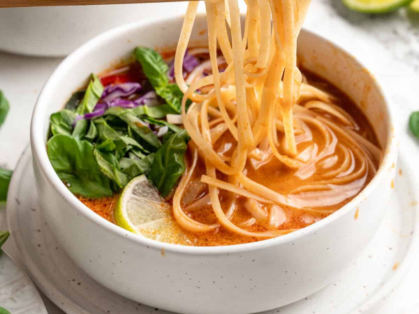 Tamari Coconut Mushroom Soup