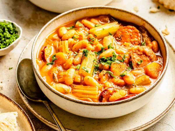 Sausage and Beans Made Easy in the Instant Pot