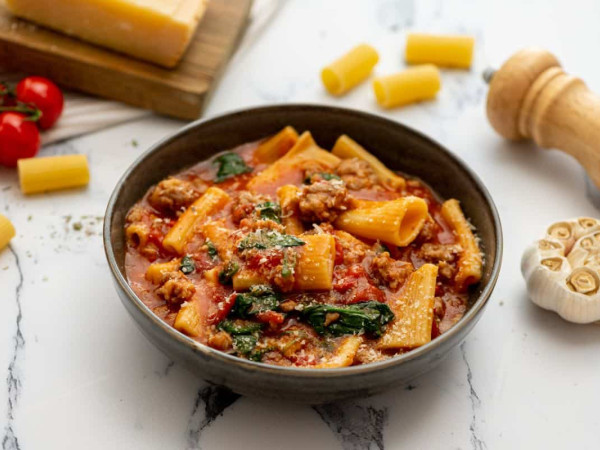 Rigatoni with Cheese Cooked in the Instant Pot