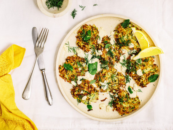 Zucchini Hash Brown Tots