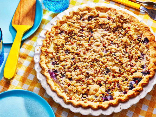 Blueberry Cream Pie from Grandma