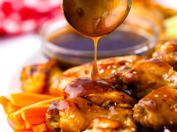 Hot and Sweet Chicken Wings Made in the Instant Pot®