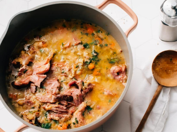 Lentil Ham Soup from Jana's Pressure Cooker