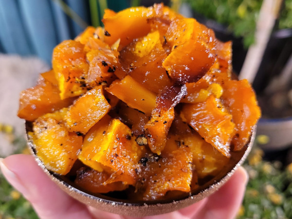 Delicious Blue Hubbard Squash Soup