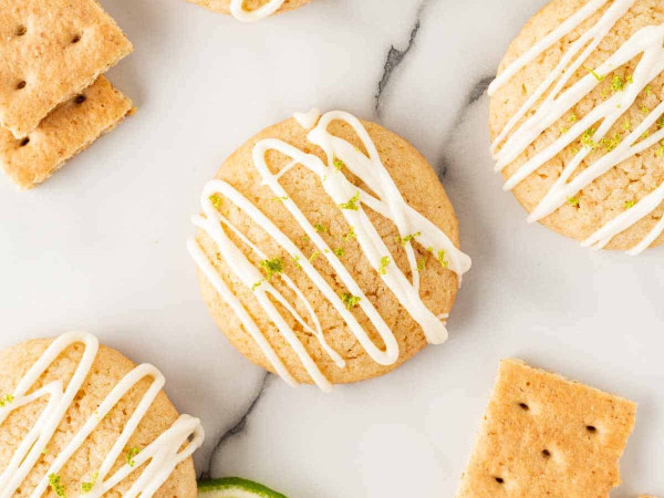 Key Lime Pie Inspired Cookie Sandwiches