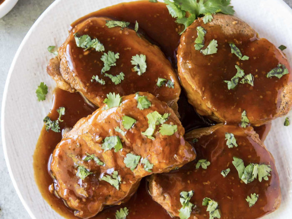 Instant Pot® Pork Chops with Honey and Soy Sauce