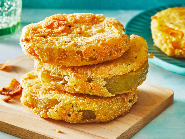 Fried Green Tomatoes: No Cornmeal Needed