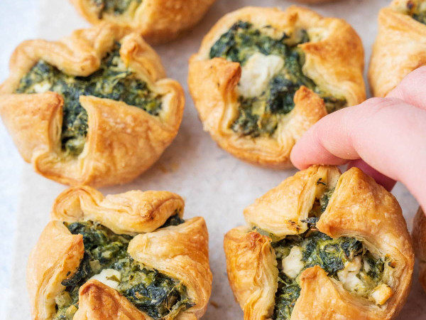 Italian Style Spinach and Cheese Pastry