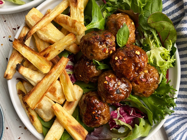 Turkey Meatballs, No Eggs Needed