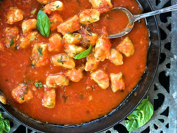 Chef John's Ricotta Gnocchi with Fresh Basil