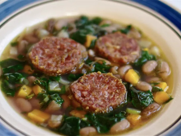 Slow-Braised Beans and Cotechino