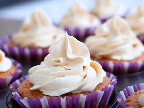 Yummy Cupcakes Featuring SPAM® and Salted Caramel Icing