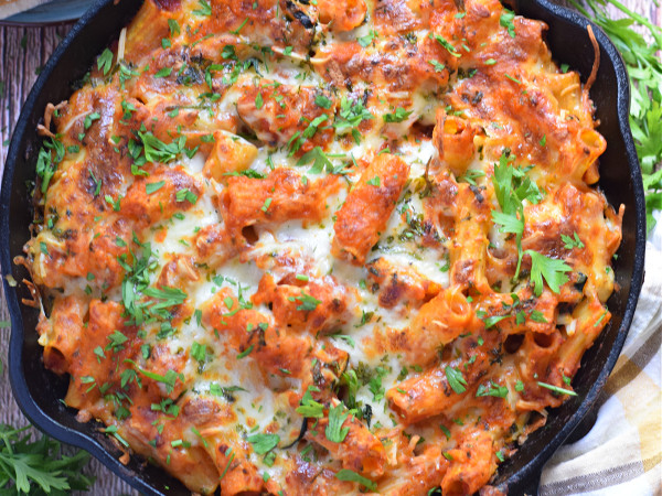 Skillet-Baked Zucchini Casserole