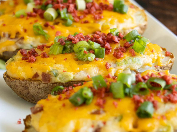 Deliciously Vegan Twice-Baked Sweet Potatoes