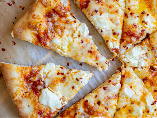 Honey-Glazed Carrot and Goat Cheese Pizza Delight