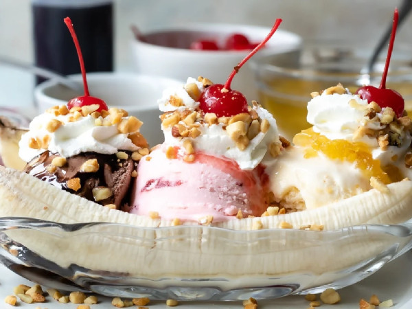 Homemade Banana Split Delight