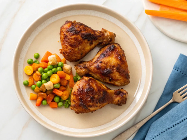 No-Fuss Roasted Chicken Thighs