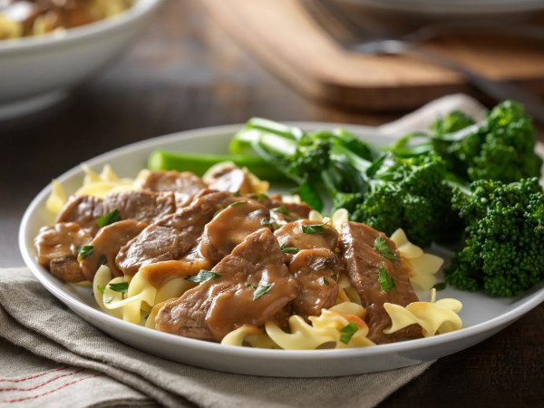 Lean Beef Stroganoff