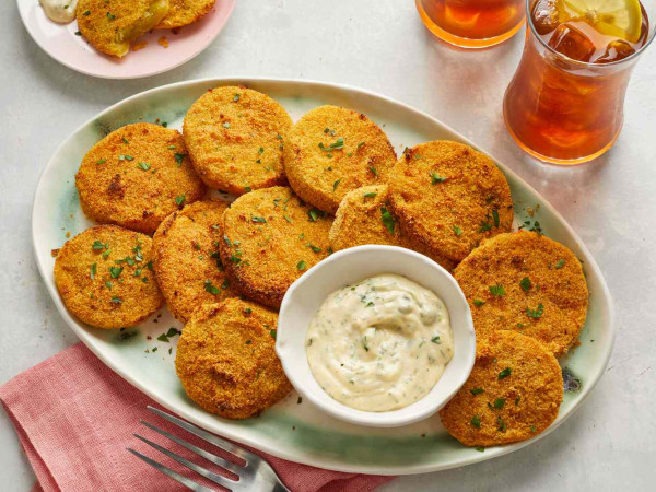 Fried Green Tomatoes Made in the Air Fryer