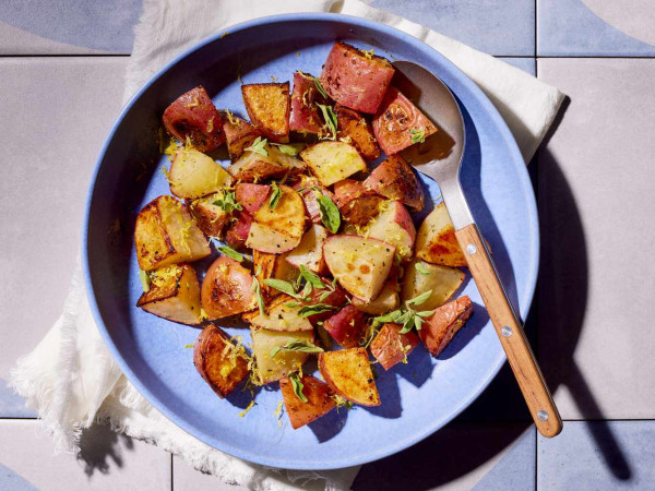 Roasted Potatoes with Citrus and Herbs