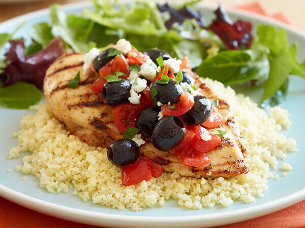 Roasted Chicken with a Side of Plum Tomato Salsa