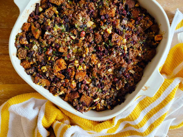 Sausage-Mushroom Stuffing with Tater Tots®