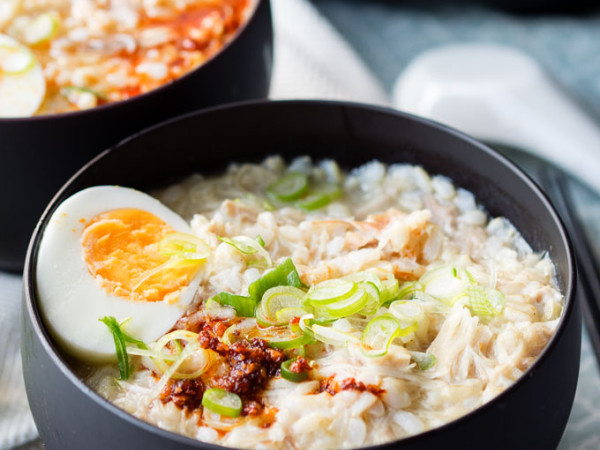 Fast and Easy Chicken Congee in the Instant Pot®