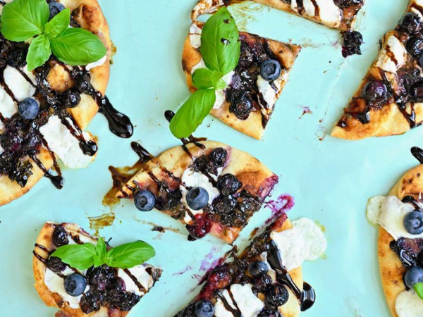 Blueberry Mini Naan Flatbreads