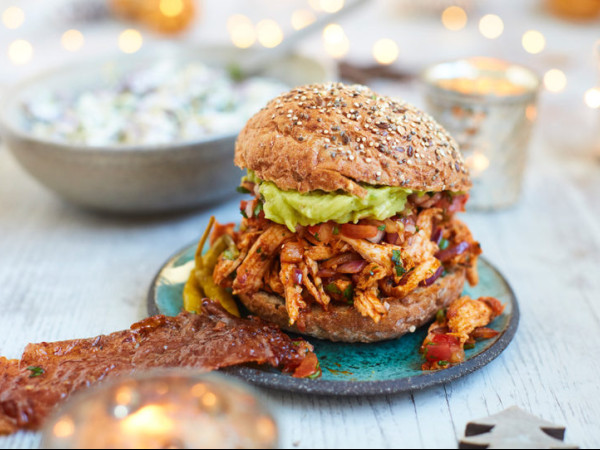 Mexican-Style Turkey Burger
