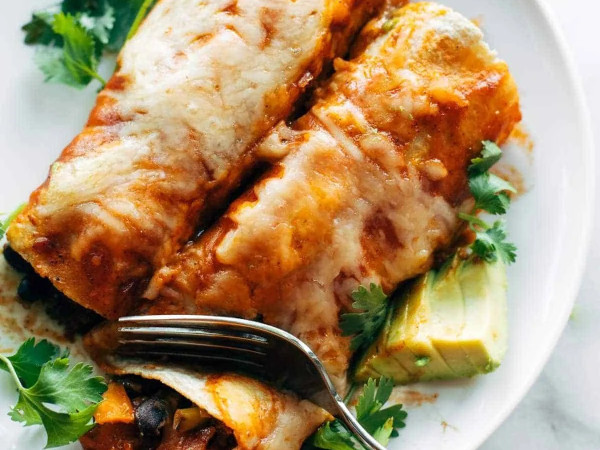 Plant-Based Enchiladas