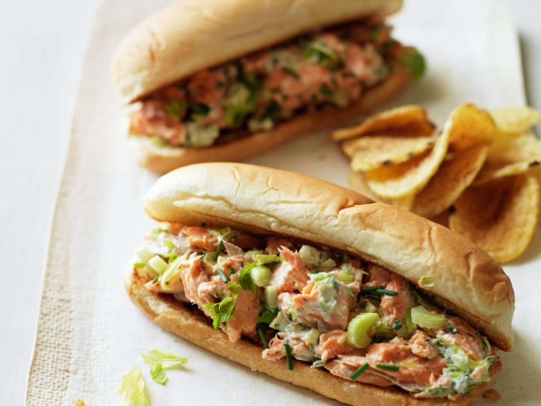 Sandwich with Salmon Salad