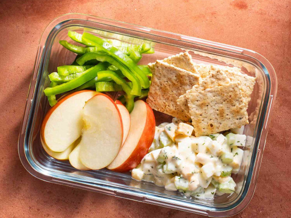 Egg and Tuna Salad Packed Bento