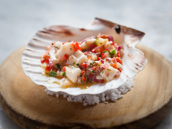 Fresh Scallop Ceviche