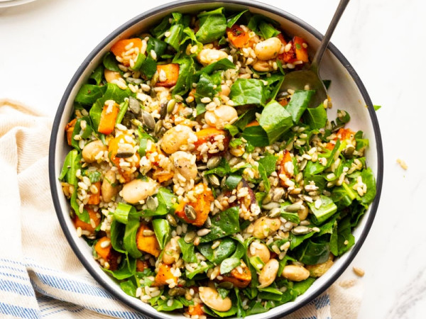 Zingy Grain and Vegetable Salad