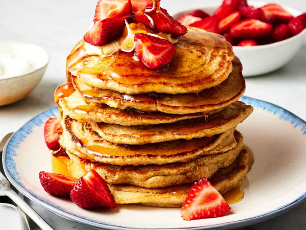 Pancakes Using Soaked Oats