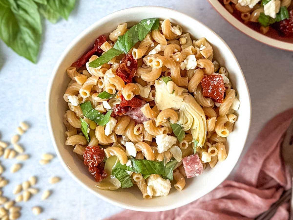 Pasta Salad with Whole Wheat and Avocado