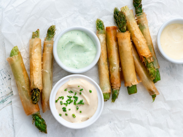Tender Asparagus Rolls