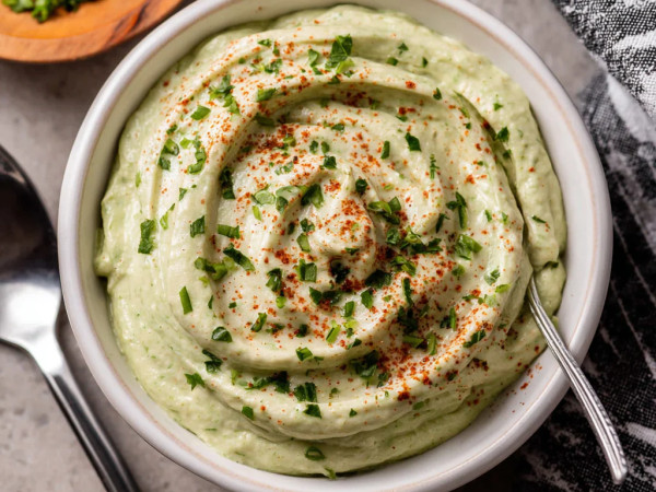 Hummus Infused with Wasabi and Soy Sauce