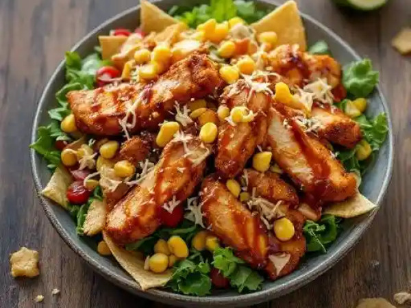 Zesty Lemon BBQ Chicken Salad