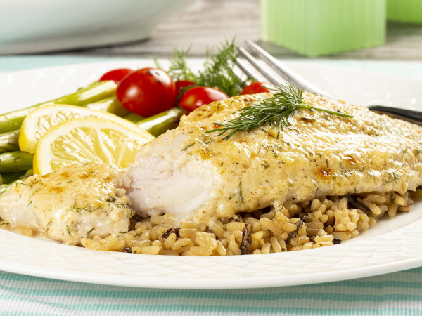 Dijon Mustard-Infused Baked Catfish