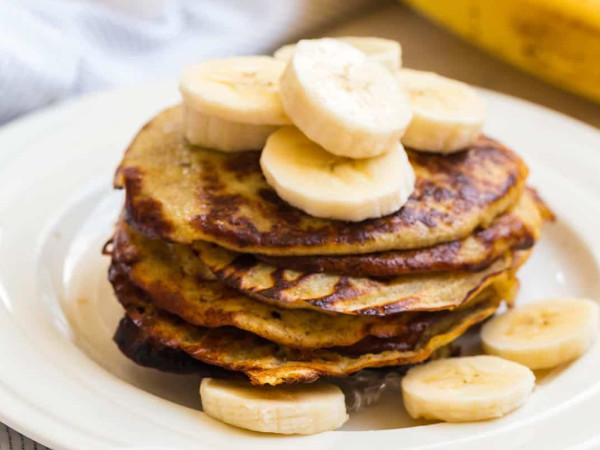 Quick Banana Pancakes Using Only Two Ingredients