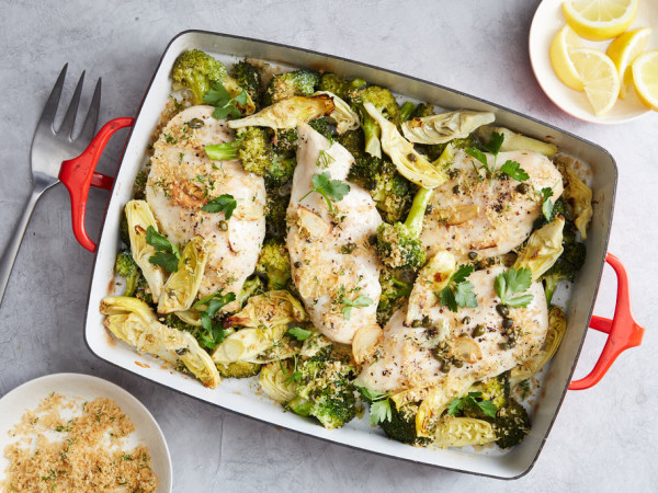 Chicken and Artichoke Bake