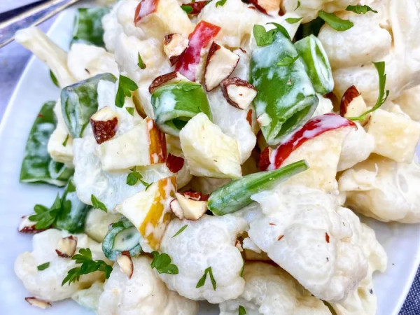 Creamed Cauliflower in a Snap