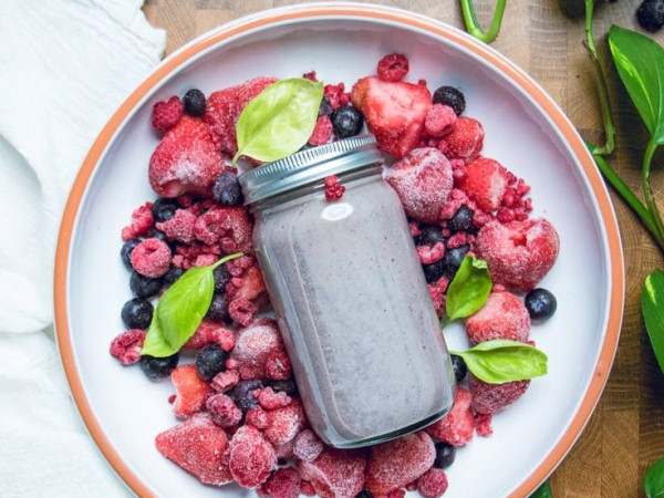 Triple Berry and Fruit Smoothie