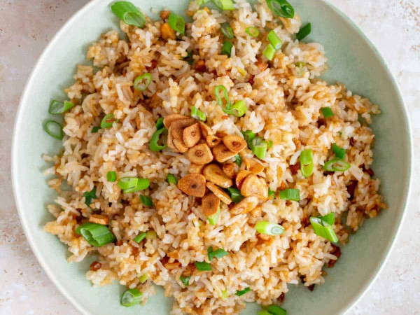 Garlic Flavored Fried Rice
