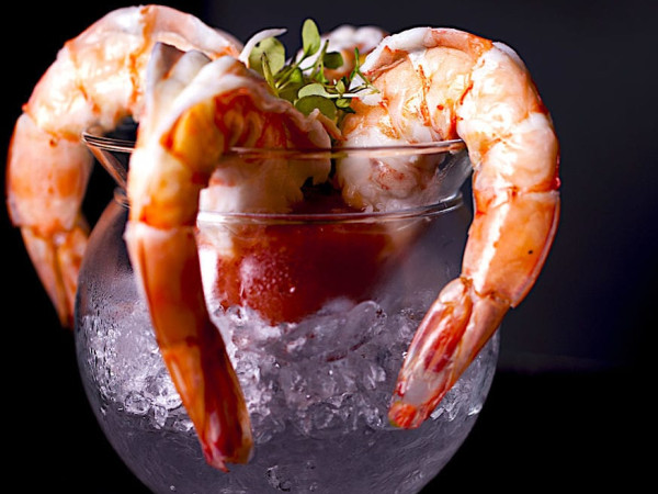 Shrimp in a Boozy Sauce