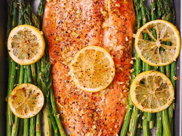 Trout Fillet with Lemon Flavor