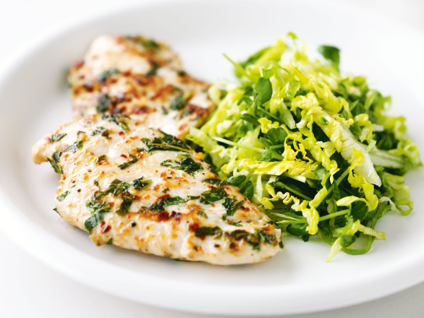 Herbaceous Mint Chicken Dish