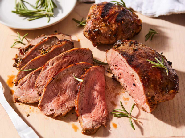 BBQ Boneless Lamb Leg, Australian Way