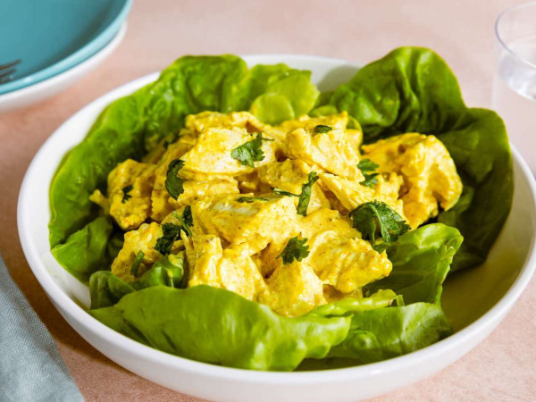 Mimi's Curried Chicken Salad with a Hawaiian Flair
